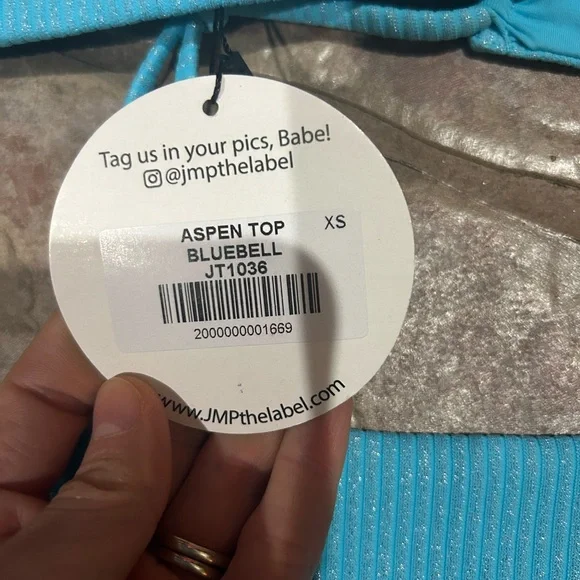 JMP the label bikini- new with tags aspen top size xs Sydney bottom s - Picture 6 of 9